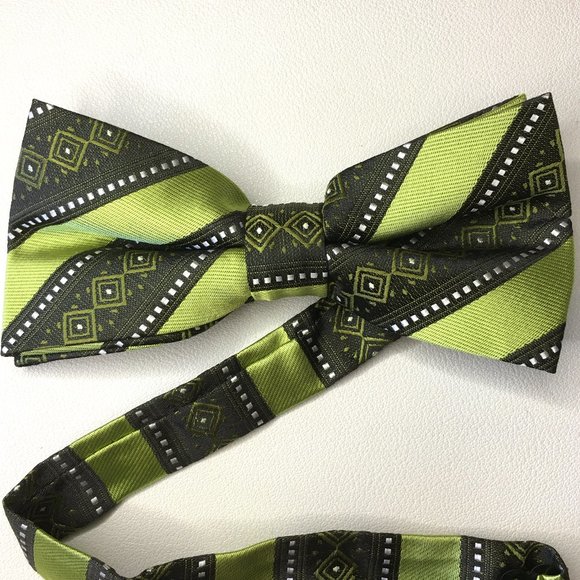 JON VANDYK HOLLAND Vintage Vibe Semi-Butterfly Bow Tie ▶◀ 𝔹ℝ𝔸ℕ𝔻 ℕ𝔼𝕎! - Picture 2 of 9